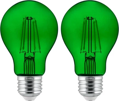 81083 LED Colored Filament A19 Light Bulb, 4.5 Watts, Medium E26 Base, 120 Volts - Image 1 of 4
