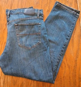 Lucky Brand Men's 121 Slim Straight Blue Jeans Size 38×30 - Picture 1 of 18