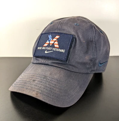 Nike Military Veterans Heritage86 SFS Parche Frontal Táctico Correa Sombrero Usado Foto 1 de 4