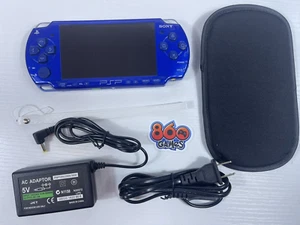 Refurbished Sony PSP 2000 Blue 4GB PlayStation Portable - Picture 1 of 6