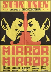 Star Trek The Original Series Mirror Mirror Episode Poster Magnet, NEW UNUSED - Picture 1 of 1
