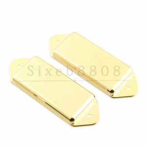 2PCS Gold-Plated P-90 P90 Pickup Dogear Cover Undrilled for Gibson - Picture 1 of 6