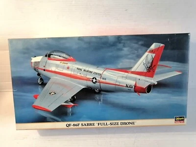 HASEGAWA 1/48 QF-86F SABRE FULL SIZE DRONE NO.09306 KIT MONTAGGIO - Immagine 1 di 2