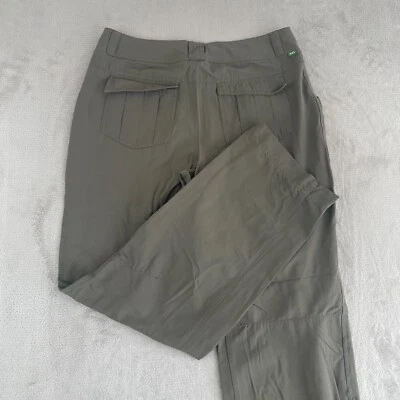 Pantalones de Senderismo REI Escalante Mujer 10 Verde Nylon UPF 50 Tobillo Cremallera Caminata Aire Libre Foto 1 de 4