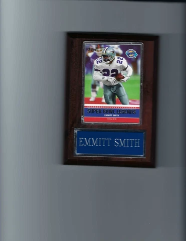 EMMITT SMITH PLAQUE DALLAS COWBOYS FOOTBALL NFL   C3 Cover