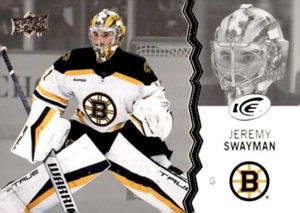 2023-24 Upper Deck Ice #80 Jeremy Swayman Boston Bruins - Picture 1 of 2