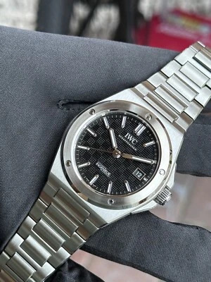 IWC Ingenieur Men's Black Dial Watch IW328901 Automatic 40mm Steel Case - Image 1 of 4