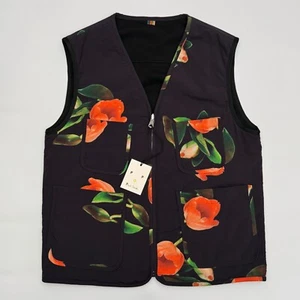 PAUL SMITH x POP Reversible Gilet Black Tulip Body Warmer | RRP £500 | ‘S’ SMALL - Picture 1 of 13