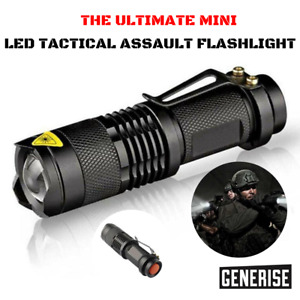 SMALL TORCH |  Mini Handheld Powerful LED Tactical Pocket Flashlight Bright