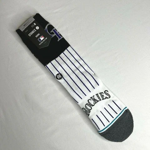 Colorado Rockies Stance InfiKnit Socks MLB Medium 6-8.5 New Cover