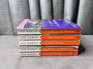 Jan Karon MITFORD YEARS Series PB Book At Home Lot 1-5 New Song Canaan - Picture 1 of 21
