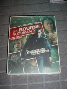 The Bourne Supremacy Steelbook BLURAY + DVD MATT DAMON W/BONUS FEATURES - Imagen 1 de 2