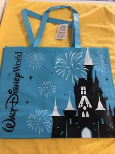 Walt Disney World Resort Parks Reusable Shopper Tote Bag CASTLE EPCOT AK STUDIO - Picture 1 of 12