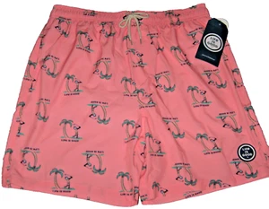 Life is Good Herren S Jake Golf / Palmen Bademode Boardshorts Badehose - Bild 1 von 2
