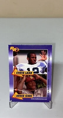 2003 Rookie Review Card Chris Leak & Eric Sims #45 - Legendary College QB's - Image 1 of 4