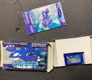 pokemon sapphire Nintendo Game Boy Advance & SP Software with box  USED - Picture 1 of 2