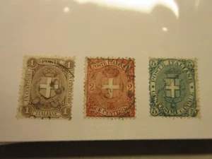 ITALY, Scott 73-75, USED, Lot18, Cat $10.60 - Picture 1 of 1