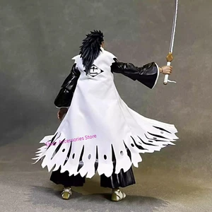 1/12 Custom Wired Cloak Cape Model for 6'' BLEACH Zaraki Kenpachi Action Figure - Picture 1 of 14