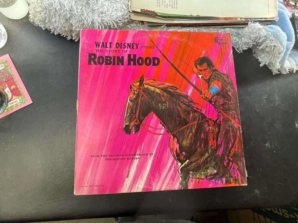 Walt Disney The Story of Robin Hood VG/VG+ LP Foto 1 de 1
