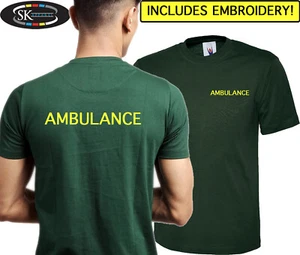 T Shirt - Ambulance Paramedic Thermal NHS PRINTED First Aid Medical Student - Picture 1 of 4