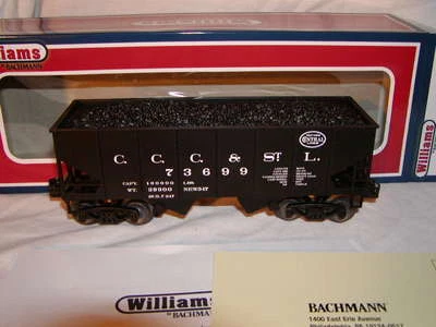 Williams Bachmann 48205 NYC Big Four 55 Ton Outside Braced 2 Bay Hopper O27 Seal - Image 1 of 4