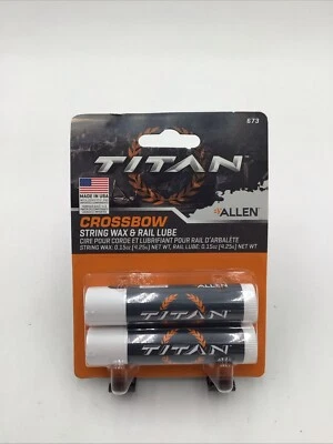 Titan Crossbow String Wax And Rail Lube by Allen  - Image 1 of 4
