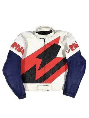 Spyke Vintage By Rino Racing Moto Leather Jacket  - Image 1 of 4