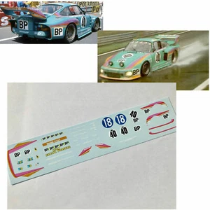 Decals Abziehbilder 1/43 Porsche 935 Kremer Racing Nr. 40 Le Mans 1979  - Bild 1 von 2
