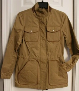 Nuevo Polo Golf Ralph Lauren Mujer Rendimiento Chaqueta Acolchada Almendra S/P - Imagen 1 de 8