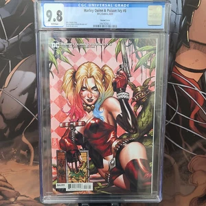 Harley Quinn & Poison Ivy 6, Mark Brooks Variant, CGC Graded 9.8 DC - Picture 1 of 1