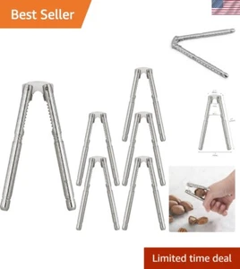 Commercial Quality Heavy Zinc Alloy Lobster Crackers - Set of 6, Silver Finish - Picture 1 of 11