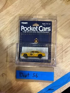 Llantas vintage TOMICA Tomy #F32 amarillas AUDI 5000 Turbo 1/65 cabina taxi ruedas rosquilla - Imagen 1 de 5