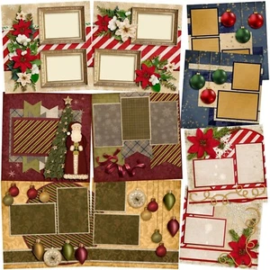 CLAUSE - Scrapbook Layout Set - Picture 1 of 6