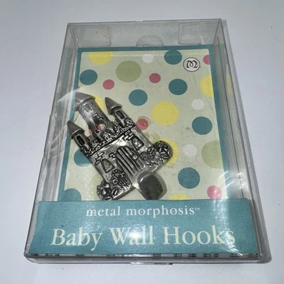 Gancho de pared de metal castillo percha de habitación para niños metal DE COLECCIÓN NUEVO Reino Foto 1 de 3