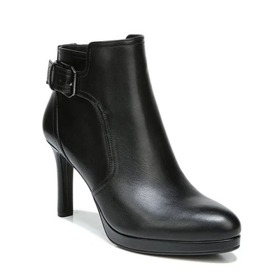 Botines Naturalizer Mujer 10 M Cuero Negro Tatum Tacón Alto PANTALLA KB7 Foto 1 de 4