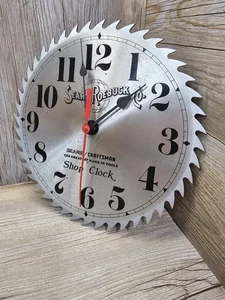 Sears Roebuck and Co. Saw Clock - Picture 1 of 3