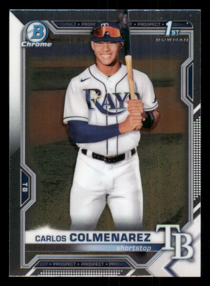 2021 Bowman Chrome Prospects #BCP238 Carlos Colmenarez - Image 1 of 2