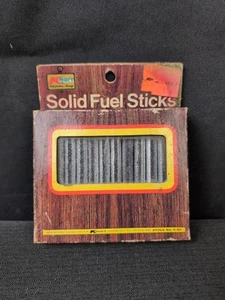 Nuevo Stock Antiguo Kmart Palos de Combustible Sólido 1 Caja 12 Palos - Imagen 1 de 5