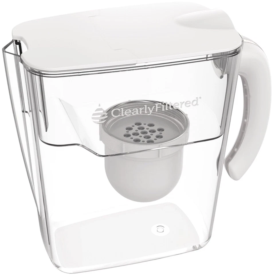 Clearly Filtered Water Pitcher - Targets 365+ Contaminants BPA Free - Image 1 of 4