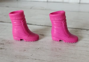 Barbie dunkelrosa Ton Wander Camp Arbeitsstiefel Puppengröße - Bild 1 von 4