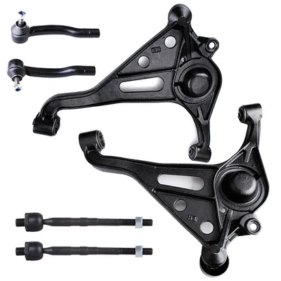 6Pcs Front Control Arm Ball Joint Tie Rod End For 1999-2005 Suzuki Grand Vitara - Image 1 of 4