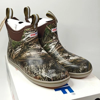 Xtratuf Hombres Bota al Tobillo XMAB-MDNA Mossy Oak Country ADN Talla 13 Impermeable Foto 1 de 4
