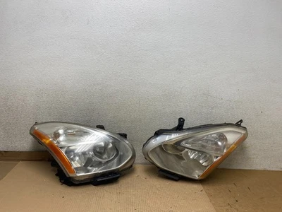 2009 - 2013 Nissan Rogue Left+Right Side Set Halogen Headlights U2640 DW - Image 1 of 4