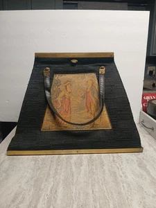 Vintage 1950/60s Tyrolean NY Renaissance Tapestry Bag Purse Large  - Picture 1 of 10