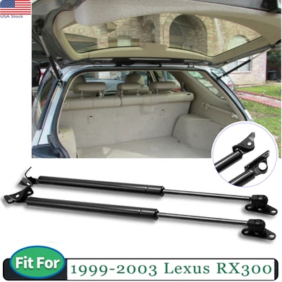 2PCS Rear Trunk Tailgate Boot Lift Shock Supports Struts For Lexus RX300 1999-03 Foto 1 de 4