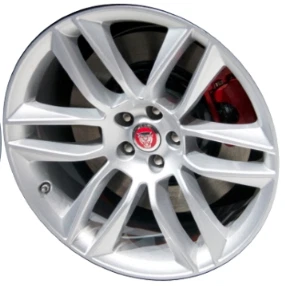 Llanta 20" Jaguar F-TYPE de fábrica OEM 59921 (R) 2014-2024 plateada Foto 1 de 2