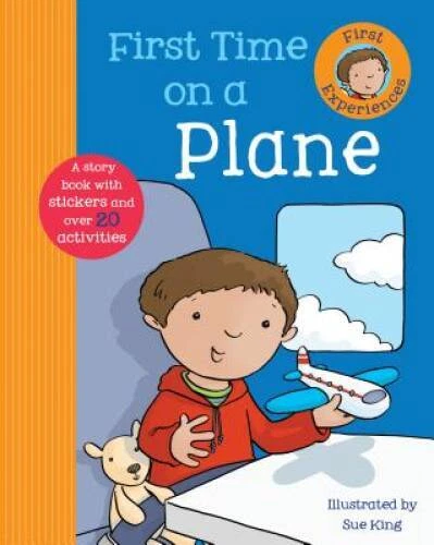 First Time on a Plane (First Experience Sticker Storybook) - Hardcover - GOOD Foto 1 de 1
