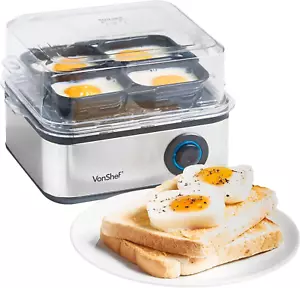 Caldera de huevos eléctrica cazadora furtiva máquina para hacer tortillas cocina de huevos duros suaves - Imagen 1 de 9