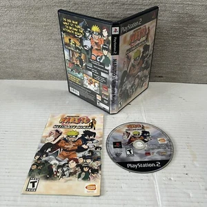 Naruto: Ultimate Ninja (Sony PlayStation 2, 2006) Black Label CIB Complete WORKS - Picture 1 of 10