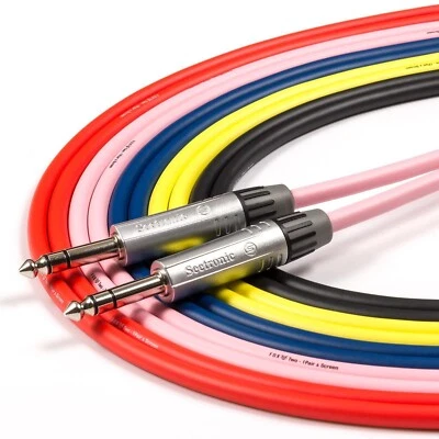 Tourgrade TRS Jack to Jack Lead. foxTWO Cable. Balanced, Mixer, Active Speaker - Image 1 of 2